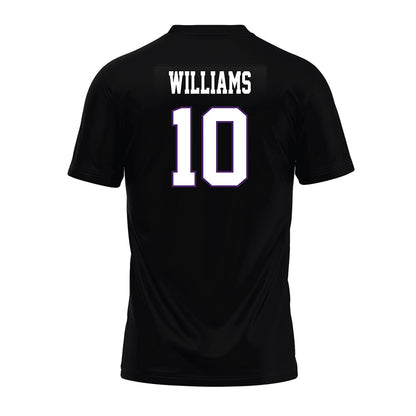 Weber - NCAA Football : Kerry Williams - Black Premium Football Jersey-1