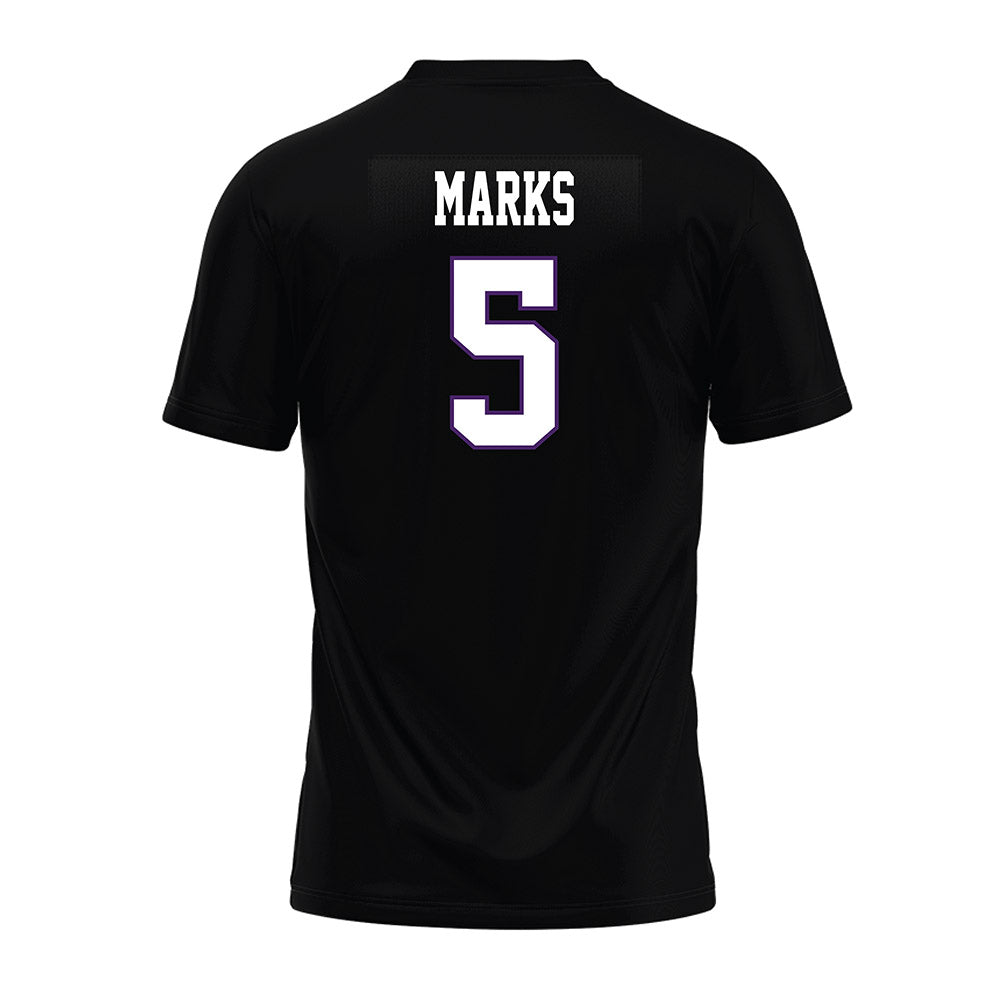 Weber - NCAA Football : Bones Marks - Black Premium Football Jersey-1