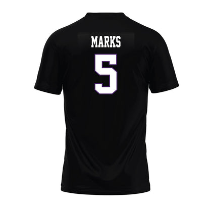 Weber - NCAA Football : Bones Marks - Black Premium Football Jersey-1