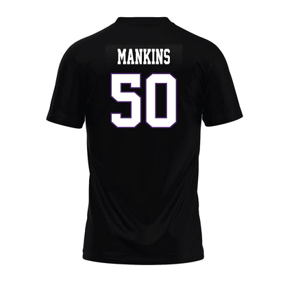 Weber - NCAA Football : Max Mankins - Black Premium Football Jersey-1