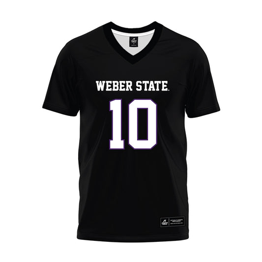 Weber - NCAA Football : Kerry Williams - Black Premium Football Jersey-0
