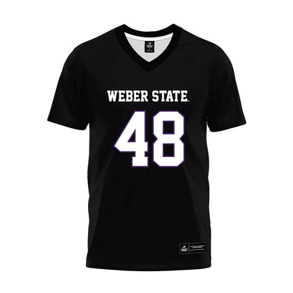 Weber - NCAA Football : Paliku Winchester - Black Premium Football Jersey-0