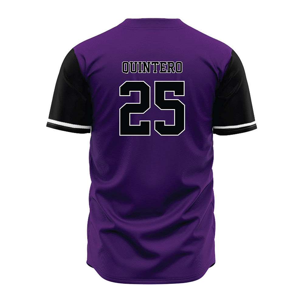 Weber - NCAA Softball : McKenzie Quintero - Purple Jersey-1