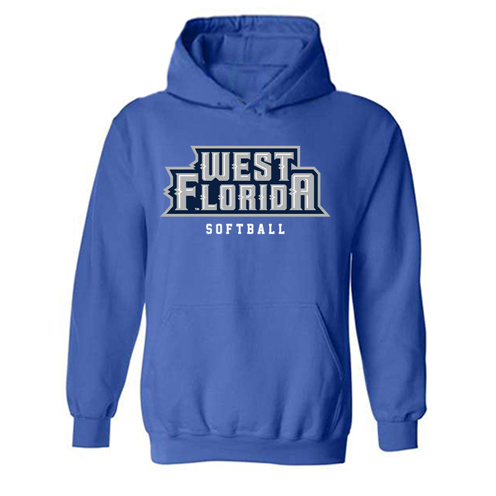 UWF - NCAA Softball : Miranda Harmon - Classic Shersey Hooded Sweatshirt-0