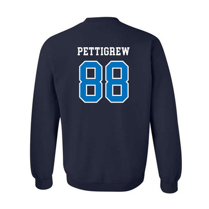 UWF - NCAA Football : Grant Pettigrew - Classic Shersey Crewneck Sweatshirt-1