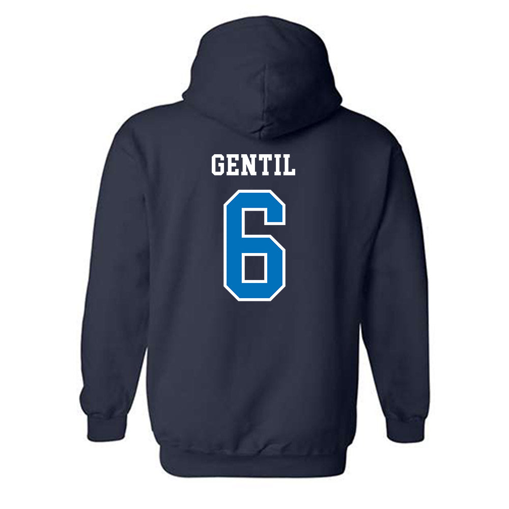 UWF - NCAA Men's Soccer : Andrey Gentil - Classic Shersey Hooded Sweatshirt-1