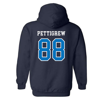 UWF - NCAA Football : Grant Pettigrew - Classic Shersey Hooded Sweatshirt-1