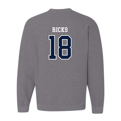 UWF - NCAA Baseball : Tucker Ricks - Classic Shersey Crewneck Sweatshirt-1