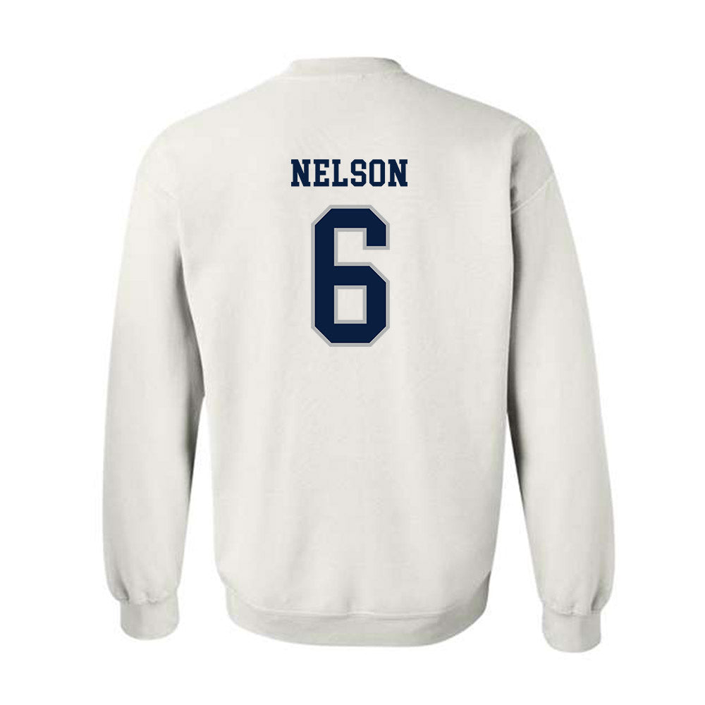 UWF - NCAA Baseball : Zach Nelson - Classic Shersey Crewneck Sweatshirt-1