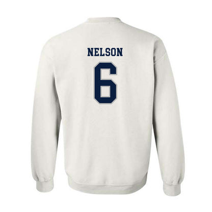 UWF - NCAA Baseball : Zach Nelson - Classic Shersey Crewneck Sweatshirt-1