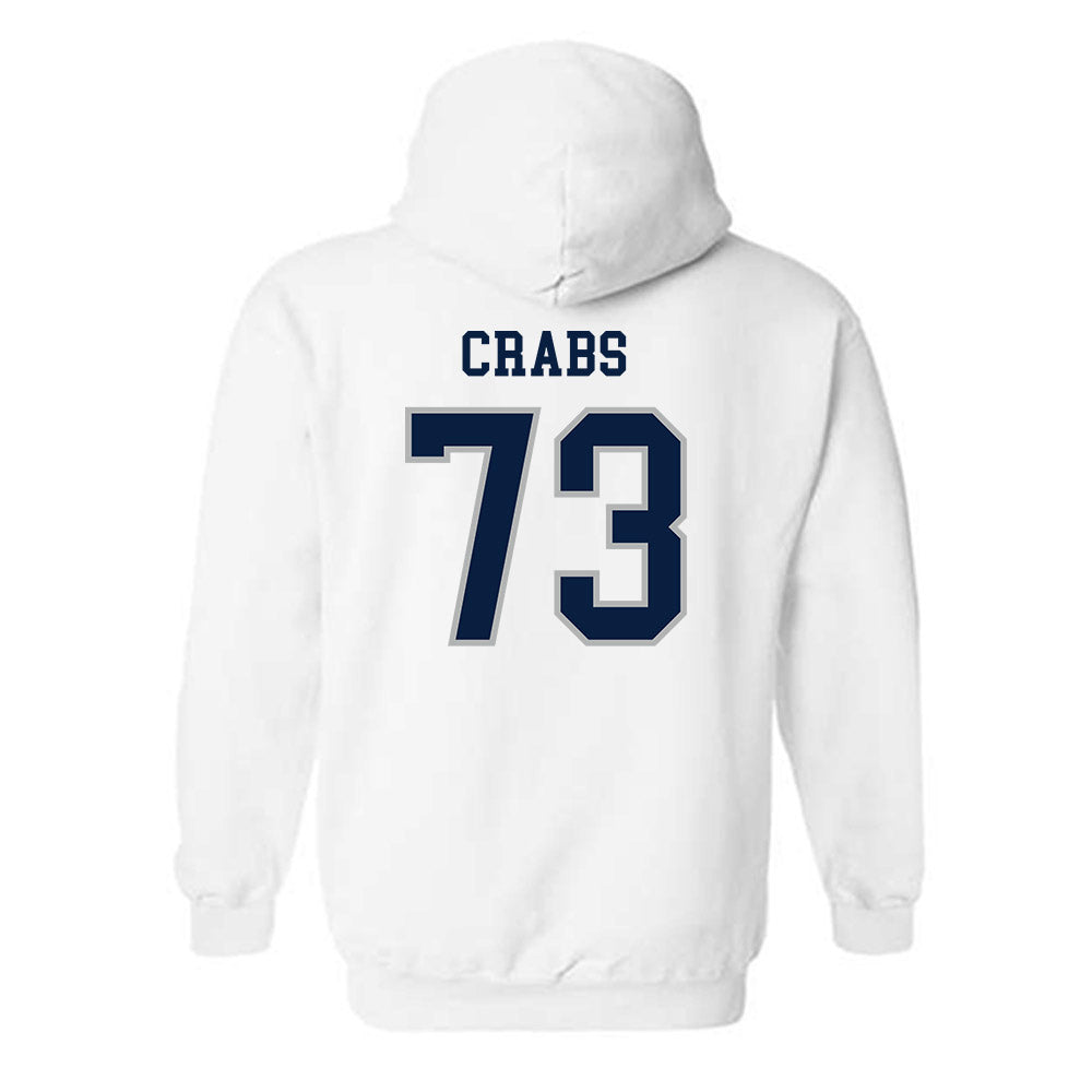 UWF - NCAA Football : Logan Crabs - Classic Shersey Hooded Sweatshirt-1