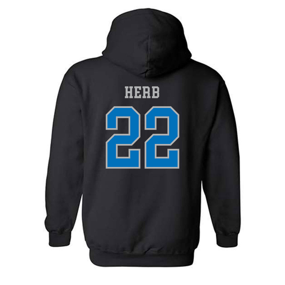 UWF - NCAA Women's Soccer : Kaitlyn Herb - Classic Shersey Hooded Sweatshirt-1