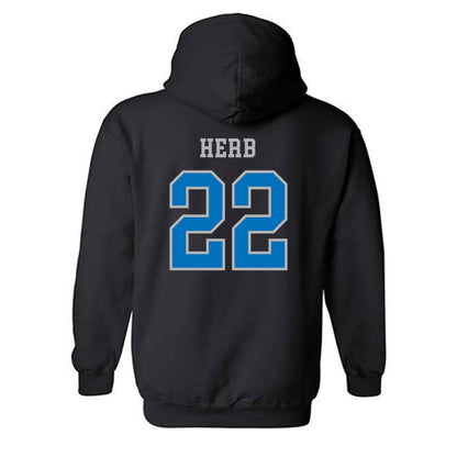 UWF - NCAA Women's Soccer : Kaitlyn Herb - Classic Shersey Hooded Sweatshirt-1