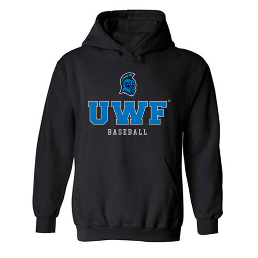 UWF - NCAA Baseball : Brooks McDonald - Classic Shersey Hooded Sweatshirt-0