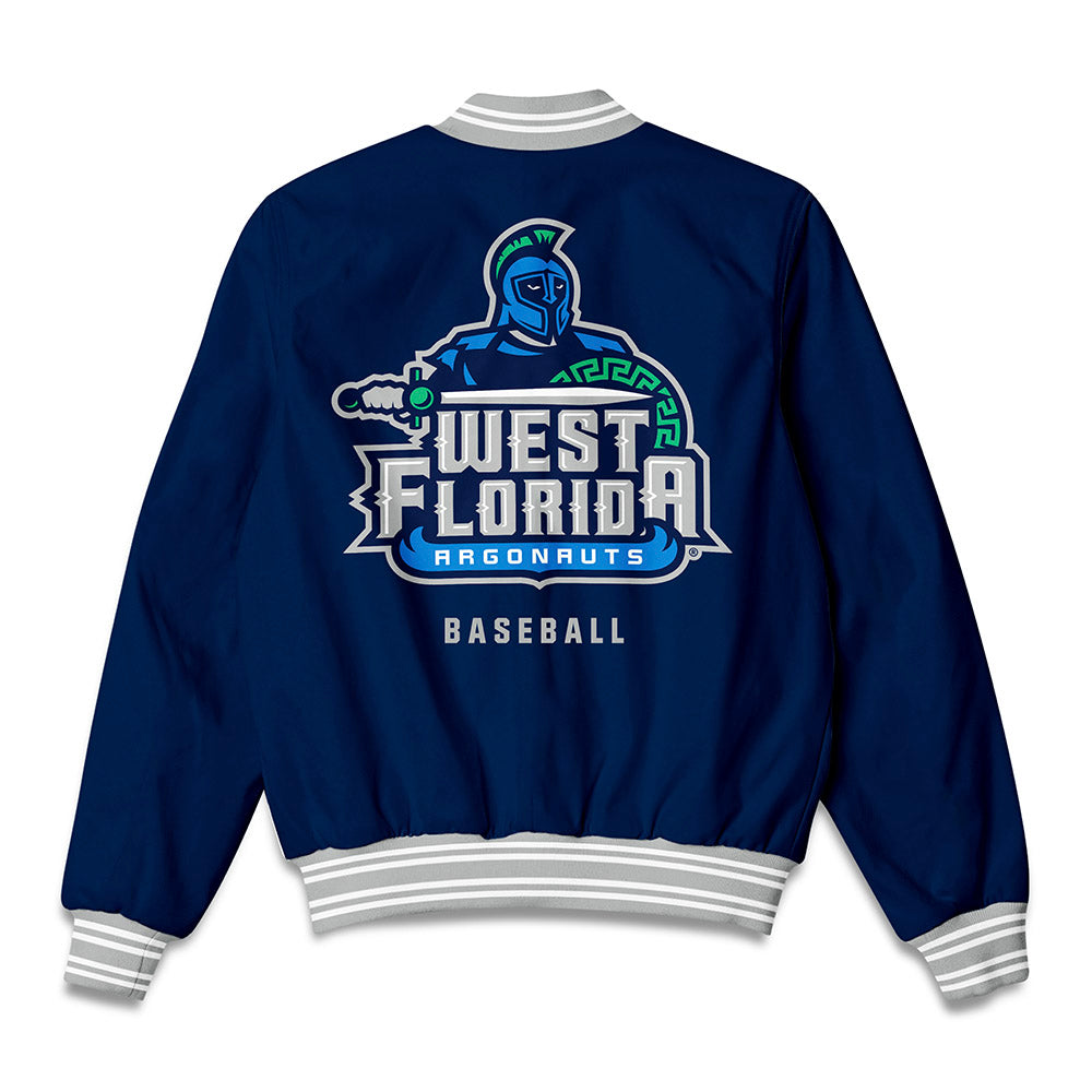 UWF - NCAA Baseball : Zach Nelson - Bomber Jacket-1