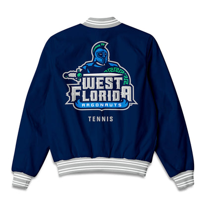 UWF - NCAA Men's Tennis : Mateo Martinez - Bomber Jacket-1