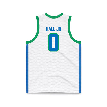 UWF - NCAA Men's Basketball : Tim Hall jr - White Basketball Jersey-1