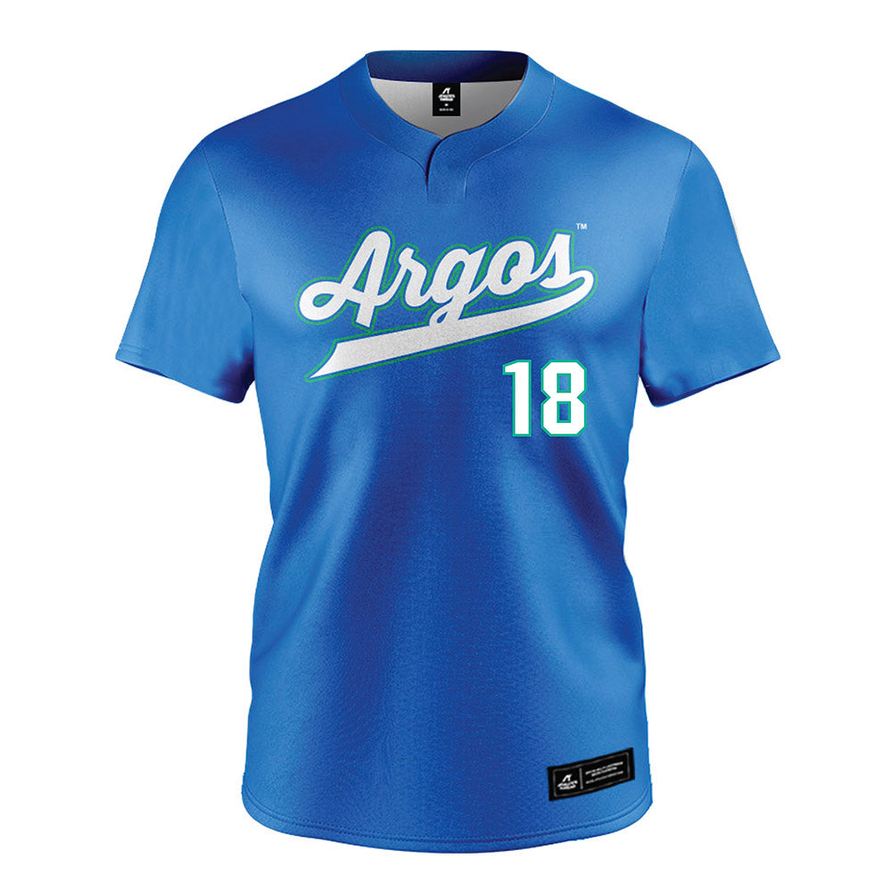 UWF - NCAA Baseball : Tucker Ricks - Blue Jersey-0