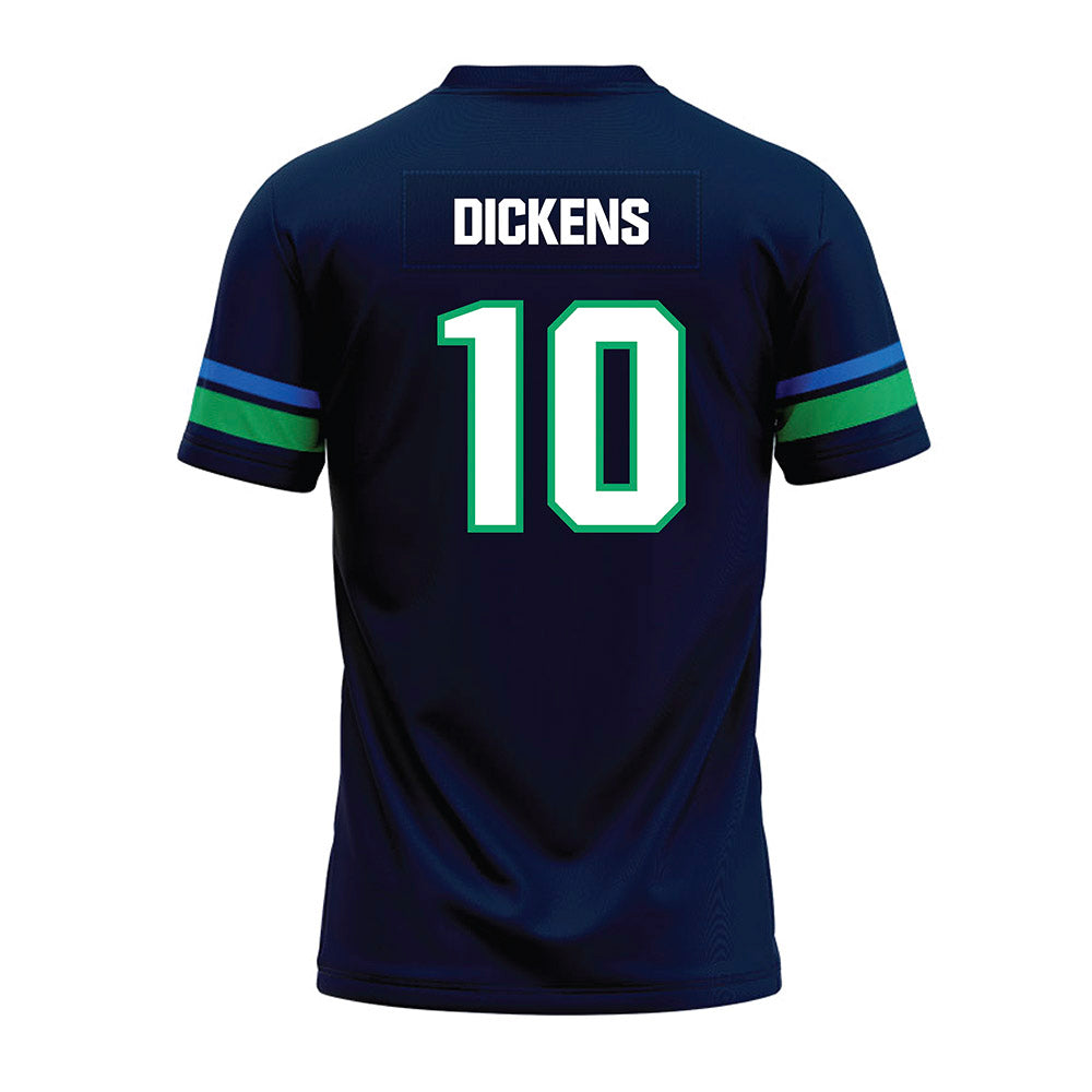 UWF - NCAA Football : Jamari Dickens - Navy Premium Football Jersey-1