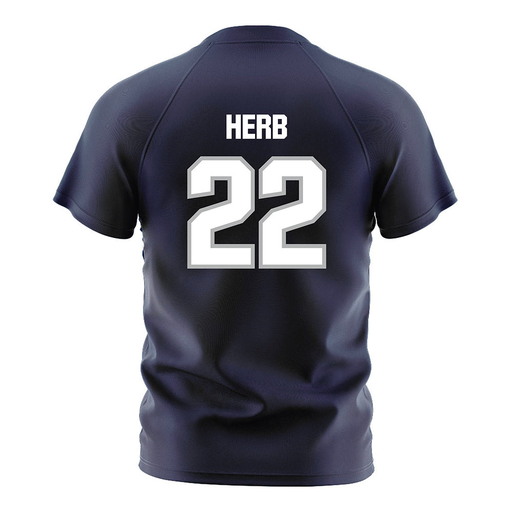 UWF - NCAA Women's Soccer : Kaitlyn Herb - Blue Soccer Jersey-1