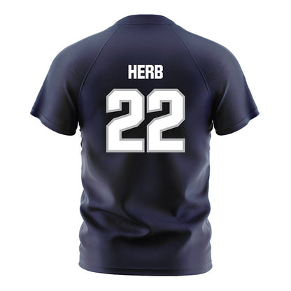 UWF - NCAA Women's Soccer : Kaitlyn Herb - Blue Soccer Jersey-1