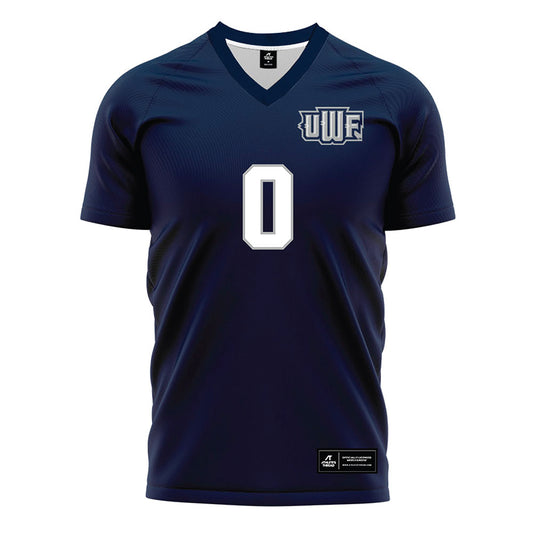 UWF - NCAA Women's Soccer : Remy Redmon - Blue Soccer Jersey-0
