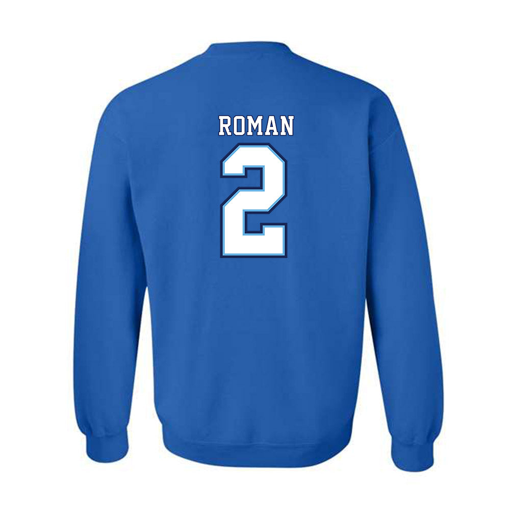 San Diego - NCAA Men's Soccer : Michael Roman - Crewneck Sweatshirt-1