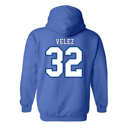 San Diego - NCAA Men's Soccer : Gus Velez - Hooded Sweatshirt-1