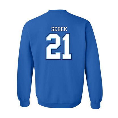 San Diego - NCAA Baseball : Caleb Sebek - Crewneck Sweatshirt-1