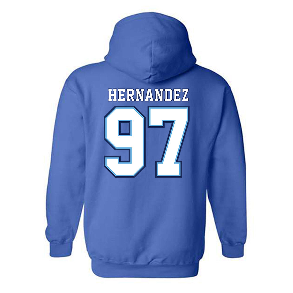San Diego - NCAA Football : Diezel Hernandez - Hooded Sweatshirt-1