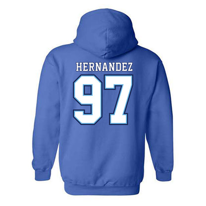 San Diego - NCAA Football : Diezel Hernandez - Hooded Sweatshirt-1