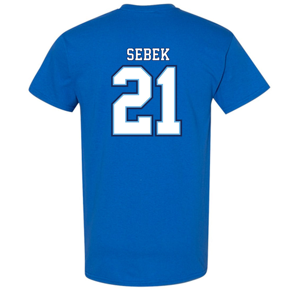San Diego - NCAA Baseball : Caleb Sebek - T-Shirt-1