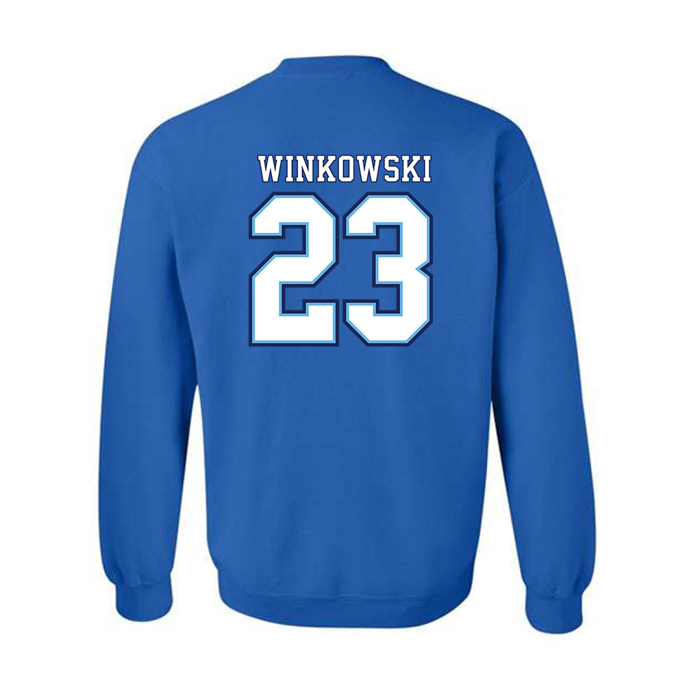 San Diego - NCAA Men's Basketball : Piotr Winkowski - Crewneck Sweatshirt-1