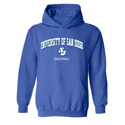 San Diego - NCAA Baseball : Kyle Bade - Hooded Sweatshirt-0