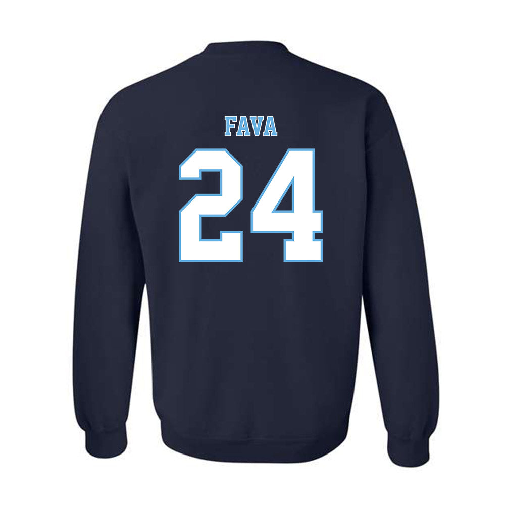 San Diego - NCAA Men's Soccer : Luca Fava - Crewneck Sweatshirt-1