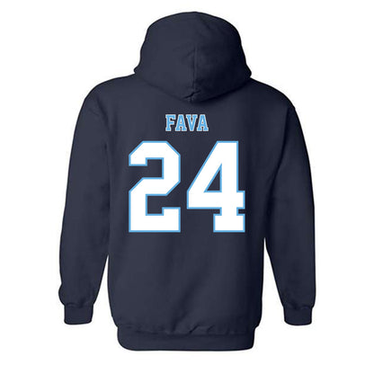 San Diego - NCAA Men's Soccer : Luca Fava - Hooded Sweatshirt-1