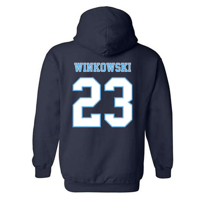 San Diego - NCAA Men's Basketball : Piotr Winkowski - Hooded Sweatshirt-1