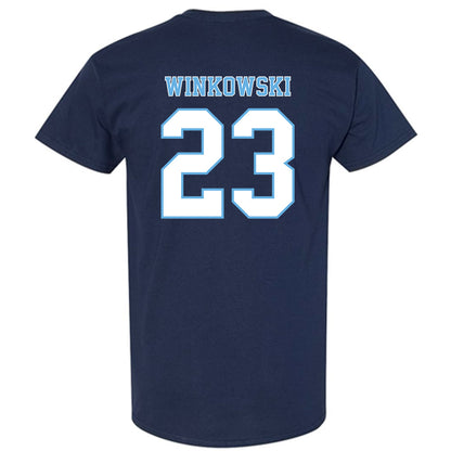 San Diego - NCAA Men's Basketball : Piotr Winkowski - T-Shirt-1