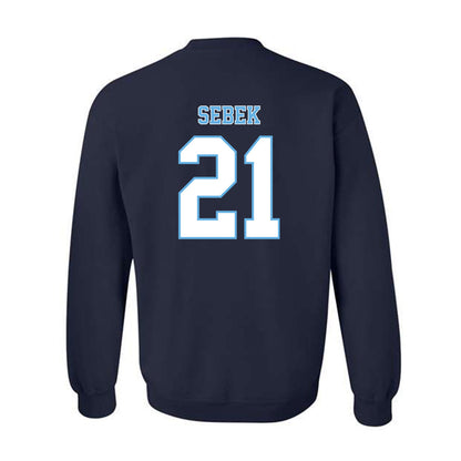San Diego - NCAA Baseball : Caleb Sebek - Crewneck Sweatshirt-1