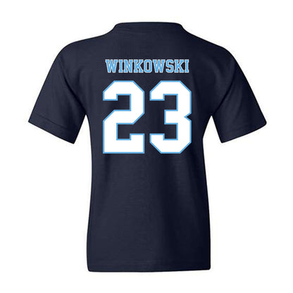 San Diego - NCAA Men's Basketball : Piotr Winkowski - Youth T-Shirt-1