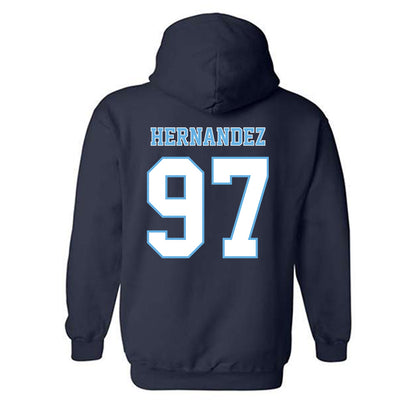 San Diego - NCAA Football : Diezel Hernandez - Hooded Sweatshirt-1