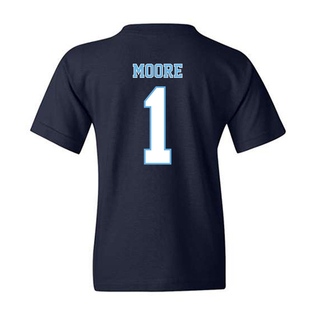 San Diego - NCAA Women's Basketball : Dresha Moore - Youth T-Shirt-1