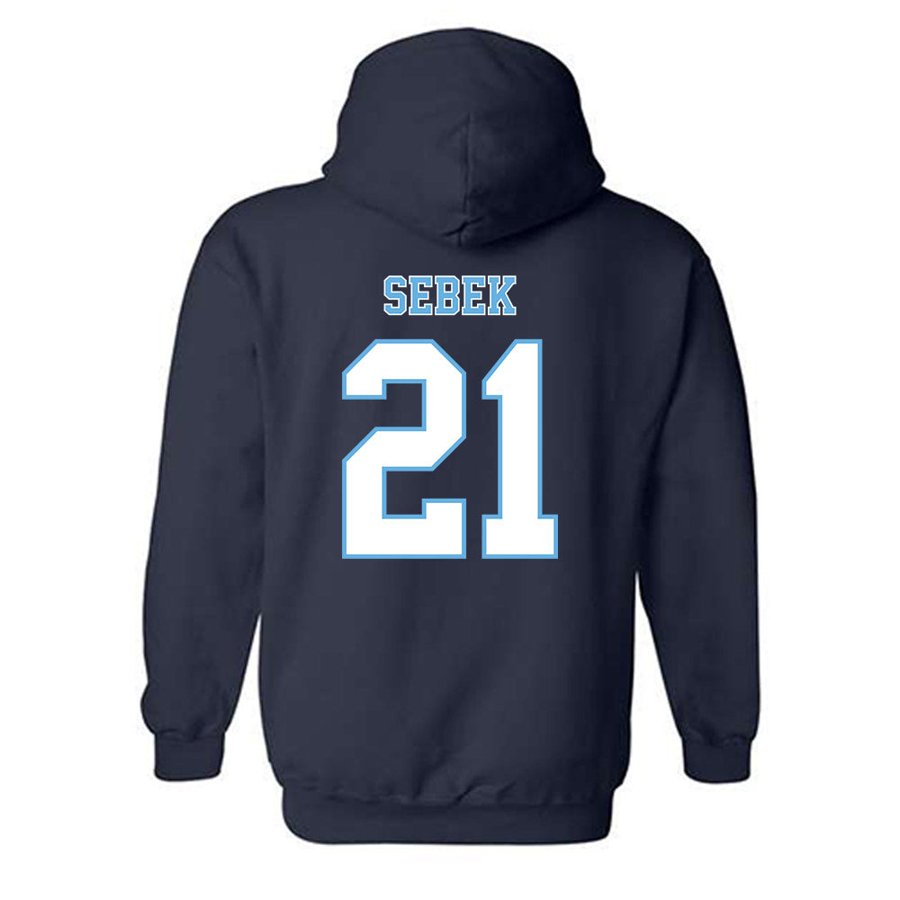 San Diego - NCAA Baseball : Caleb Sebek - Hooded Sweatshirt-1