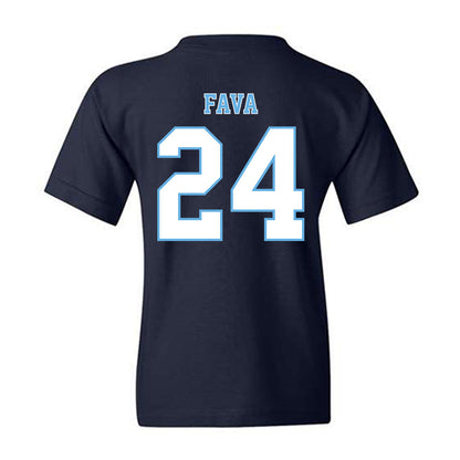 San Diego - NCAA Men's Soccer : Luca Fava - Youth T-Shirt-1