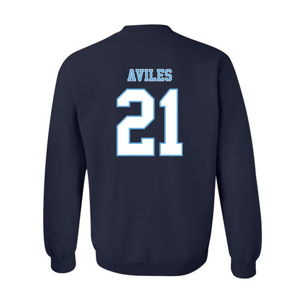 San Diego - NCAA Men's Basketball : Alejandro Aviles - Crewneck Sweatshirt-1