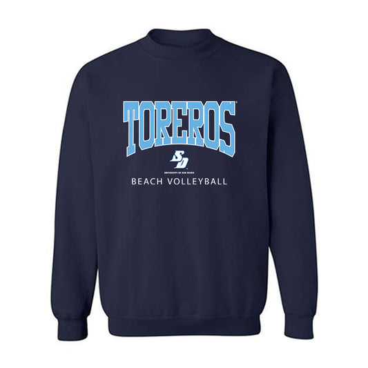 San Diego - NCAA Beach Volleyball : Samantha Herman - Crewneck Sweatshirt-0