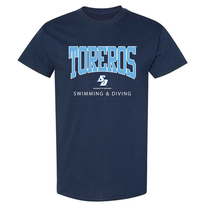 San Diego - NCAA Women's Swimming & Diving : Alexandra Ostrom - T-Shirt-0