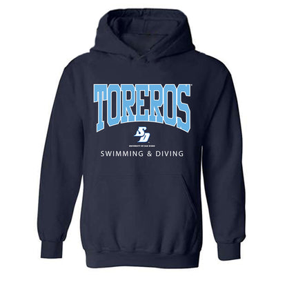 San Diego - NCAA Women's Swimming & Diving : Marlie Cazier - Hooded Sweatshirt-0