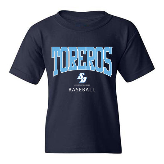 San Diego - NCAA Baseball : Dane LeBlanc - Youth T-Shirt-0
