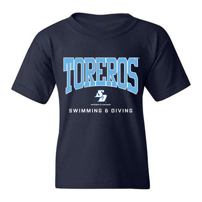 San Diego - NCAA Men's Swimming & Diving : Gwendolyn Smith - Youth T-Shirt-0